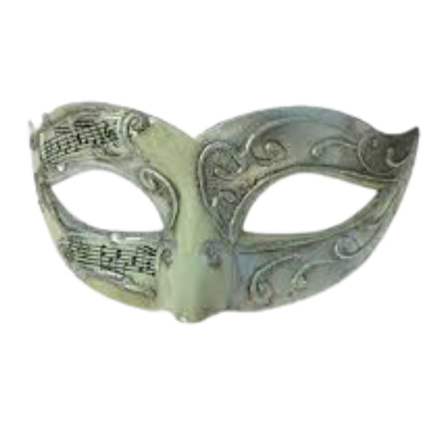 Assorted Music Note Venetian Mask, INDIVIDUALLY SOLD