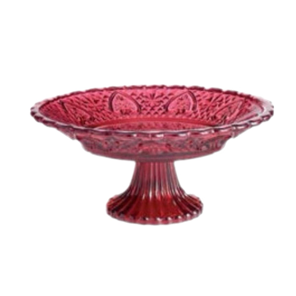 Assorted Red Cake Plate, INDIVIDUALLY SOLD