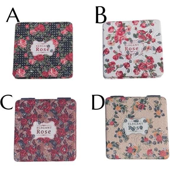 Assorted Rose Compact Mirror, INDIVIDUALLY SOLD