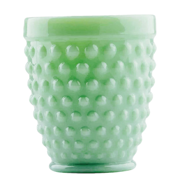 Assorted Jadeite Style Tumbler Glass, INDIVIDUALLY SOLD