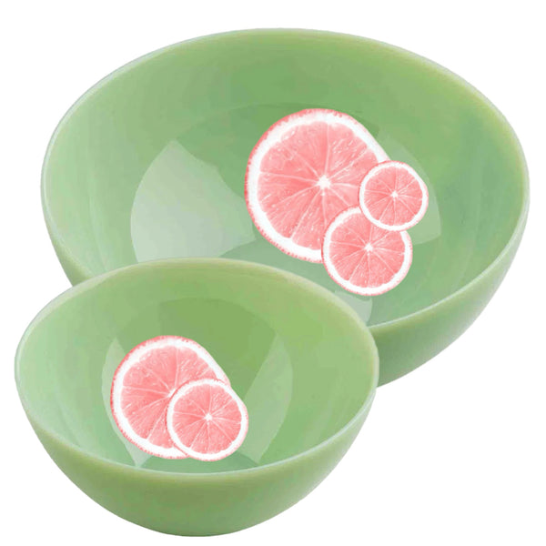 Assorted Retro Jadeite Style Bowl, INDIVIDUALLY SOLD