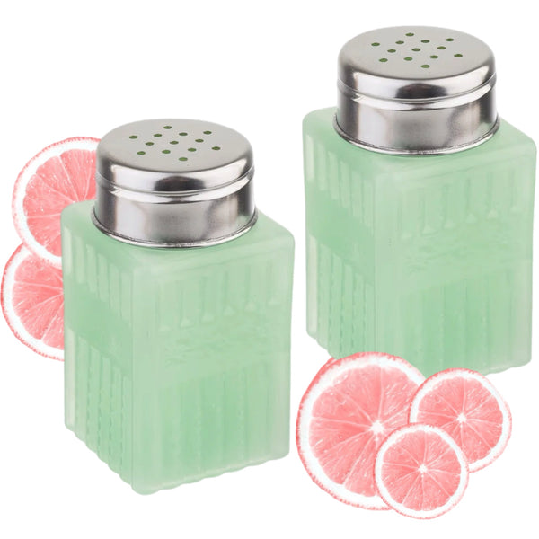 Retro Jadeite Style  Salt & Pepper Shaker, Set Of 2