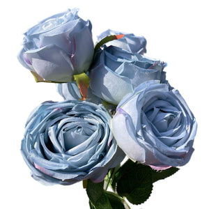 16" Blue Rose Bouquet