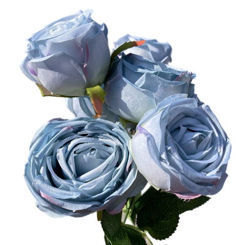 16" Blue Rose Bouquet