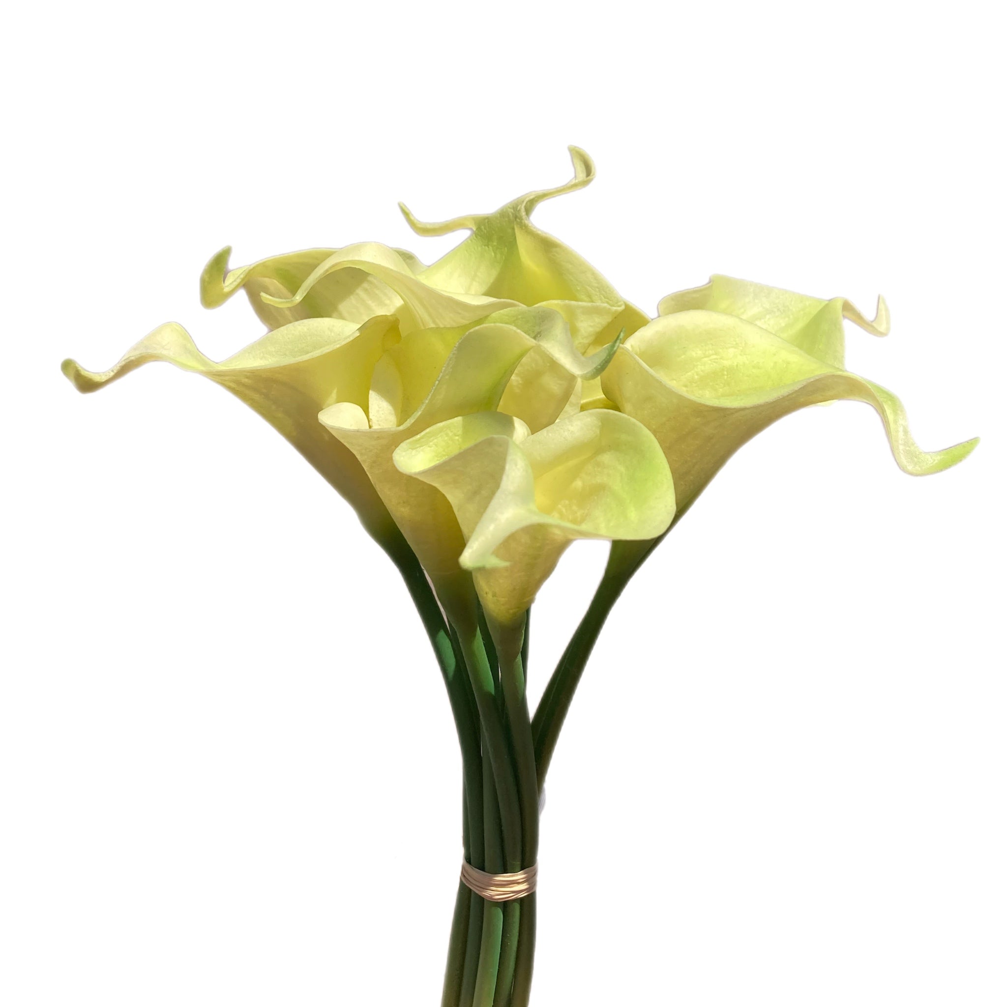 14" Cream Calla Lily Bouquet