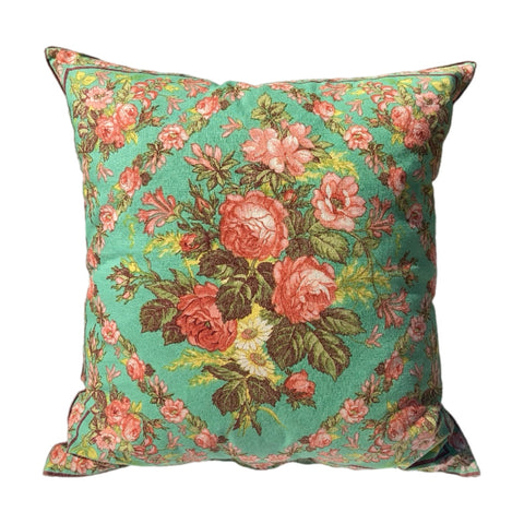 Turquoise Ma Cherie Pillow