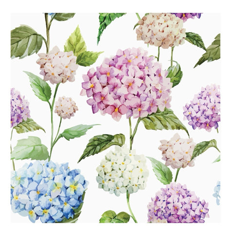 Luncheon Napkin: Hydrangea