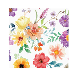 Cocktail Napkin: Multiple Florals