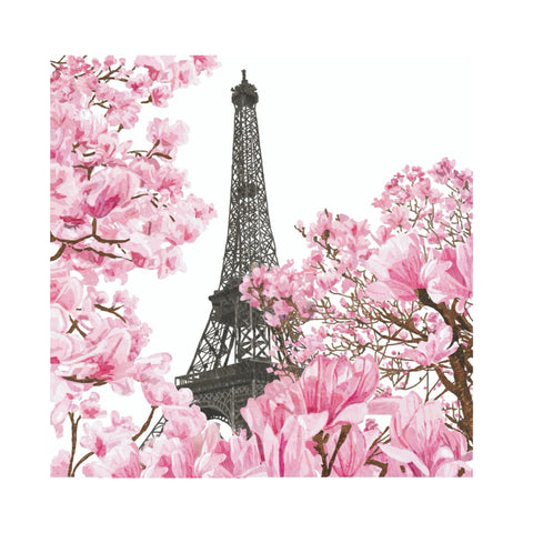 Cocktail Napkin: April In Paris