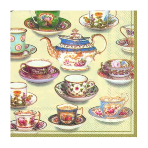 Cocktail Napkin: 5 O'clock Tea