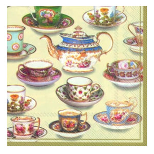 Luncheon Paper Napkin: 5 O'clock Tea