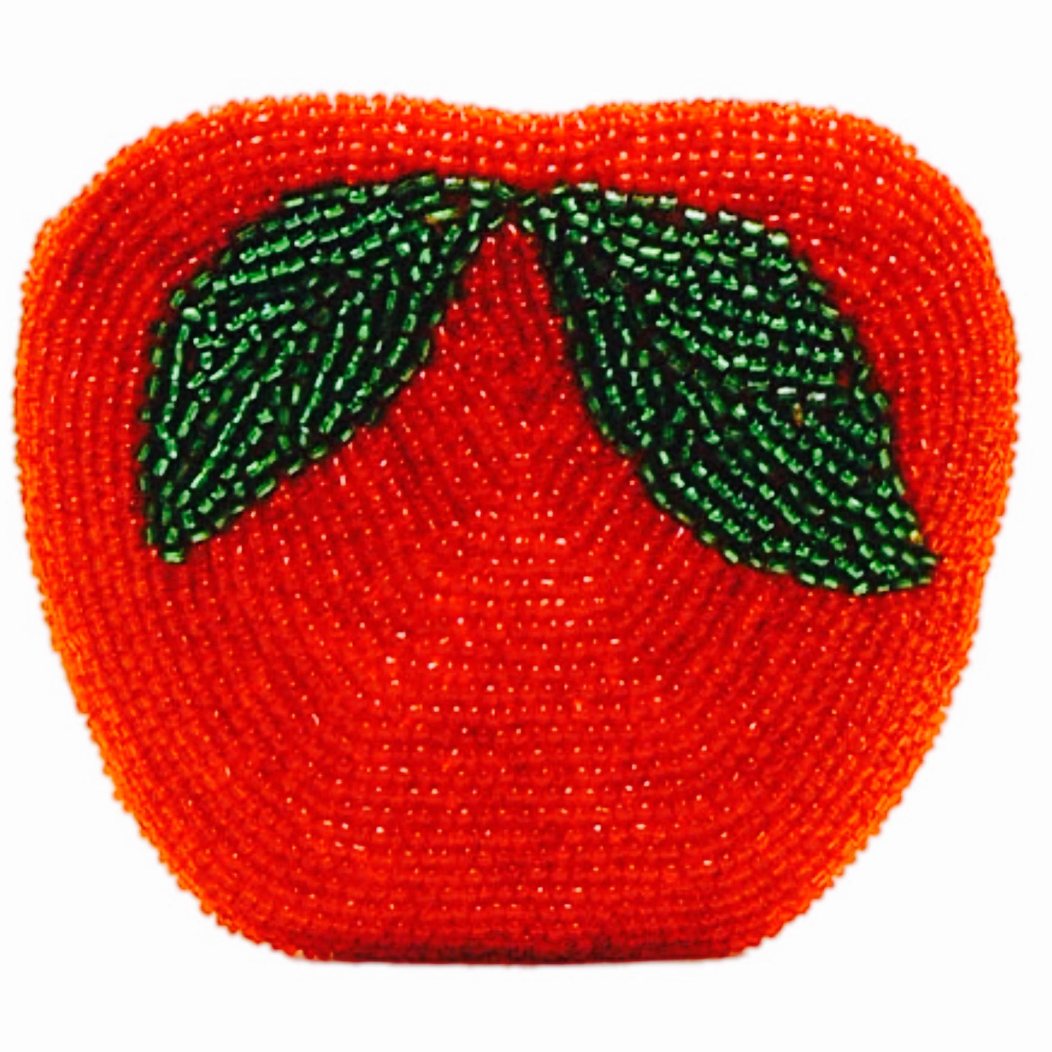 Apple Beaded Wallet