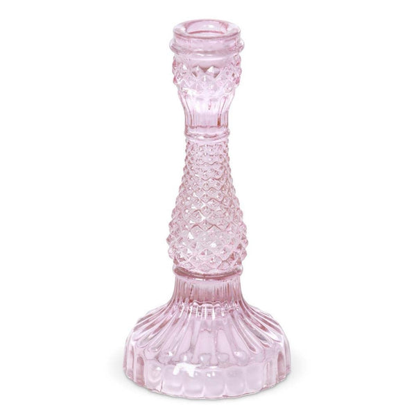 Assorted Glass Taper Candle Holder, INDIVIDUALLY SOLD