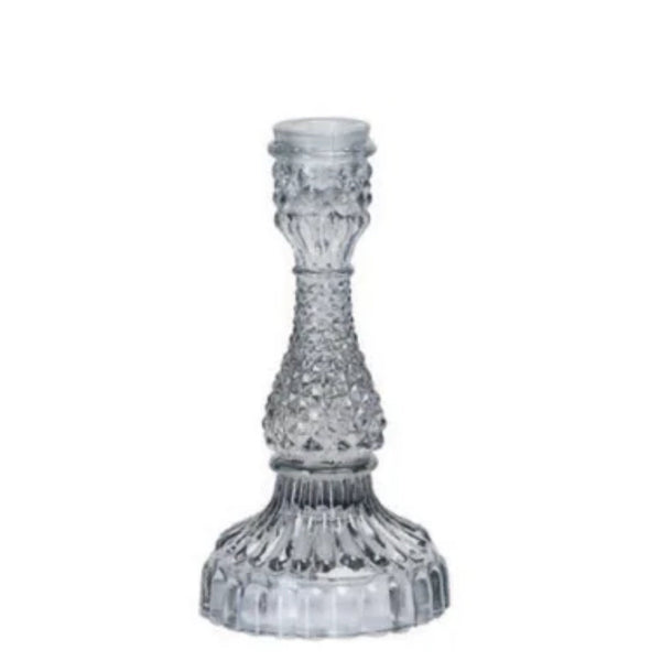 Assorted Glass Taper Candle Holder, INDIVIDUALLY SOLD