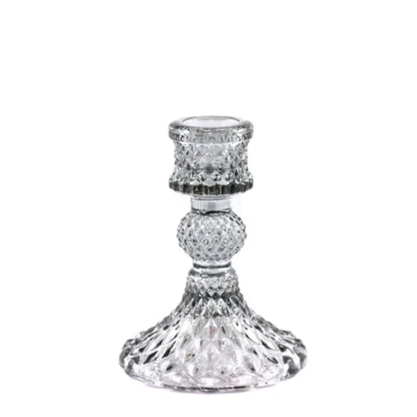 Assorted Glass Taper Candle Holder, INDIVIDUALLY SOLD