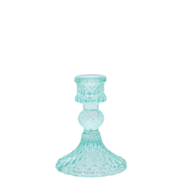 Assorted Glass Taper Candle Holder, INDIVIDUALLY SOLD