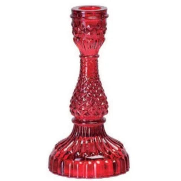 Assorted Glass Taper Candle Holder, INDIVIDUALLY SOLD