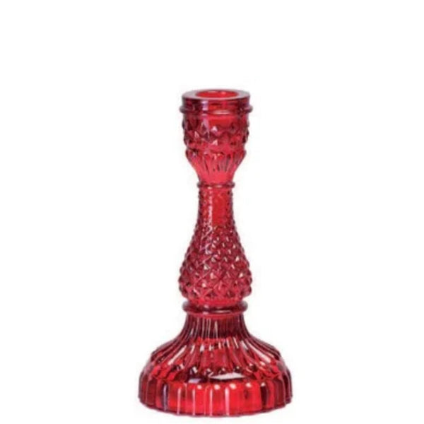 Assorted Glass Taper Candle Holder, INDIVIDUALLY SOLD