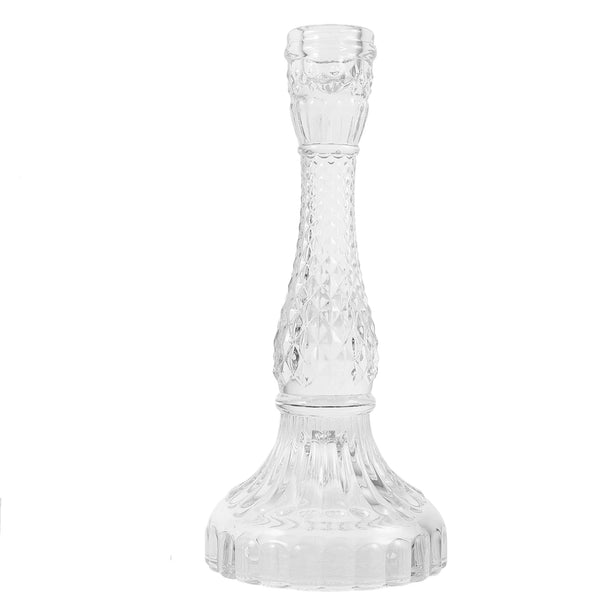 Assorted Glass Taper Candle Holder, INDIVIDUALLY SOLD