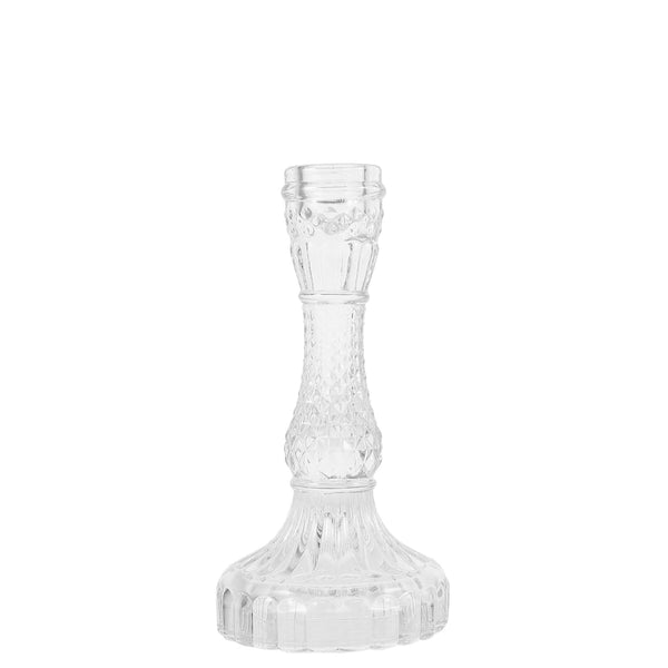 Assorted Glass Taper Candle Holder, INDIVIDUALLY SOLD