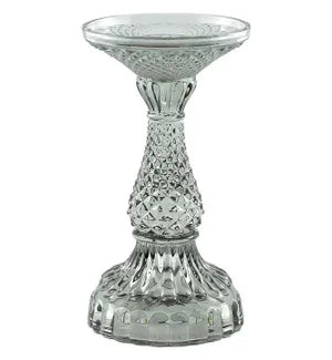 Assorted Glass Pillar Candle Holder, INDIVIDUALLY SOLD