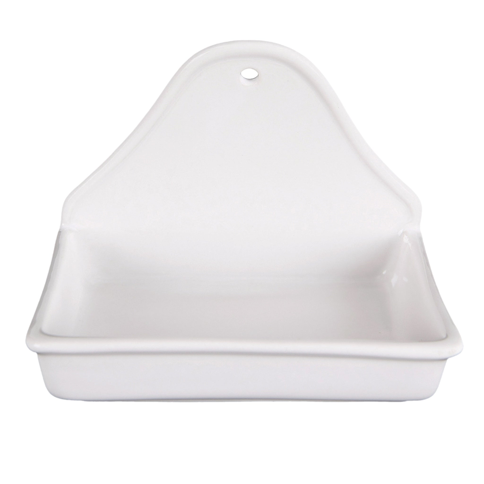 White Soap Dish