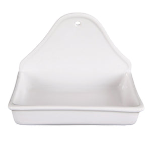 White Soap Dish