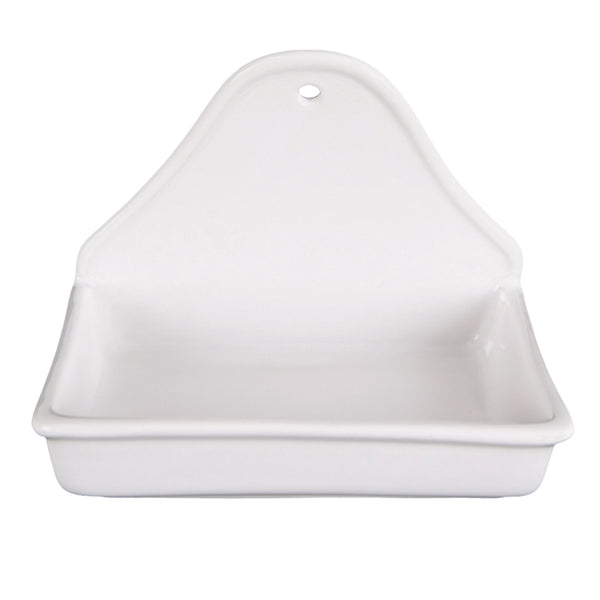 White Soap Dish