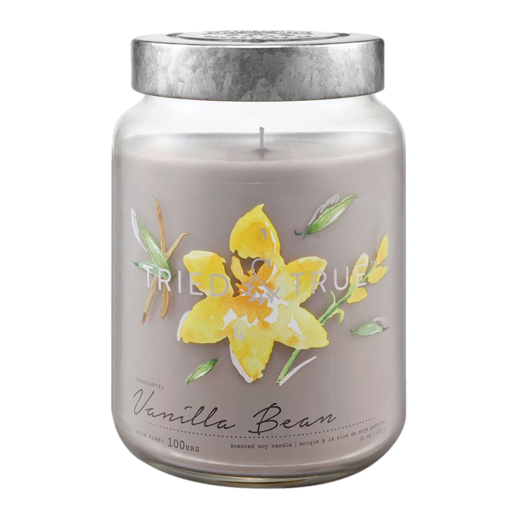 Tried & True Large Jar Candle: Vanilla Bean