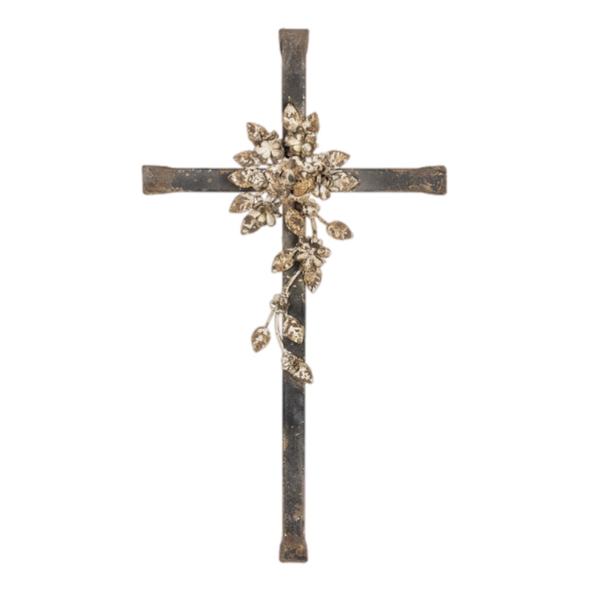 Flower Cross Wall Hanger