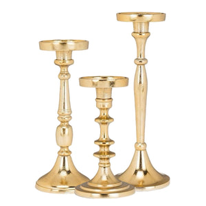 Assorted Pillar Candle Holders, INDIVIDUALLY SOLD