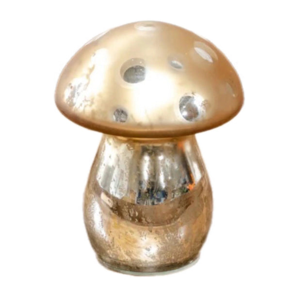 Assorted Gold Mushroom Figurine, INDIVIDUALLY SOLD