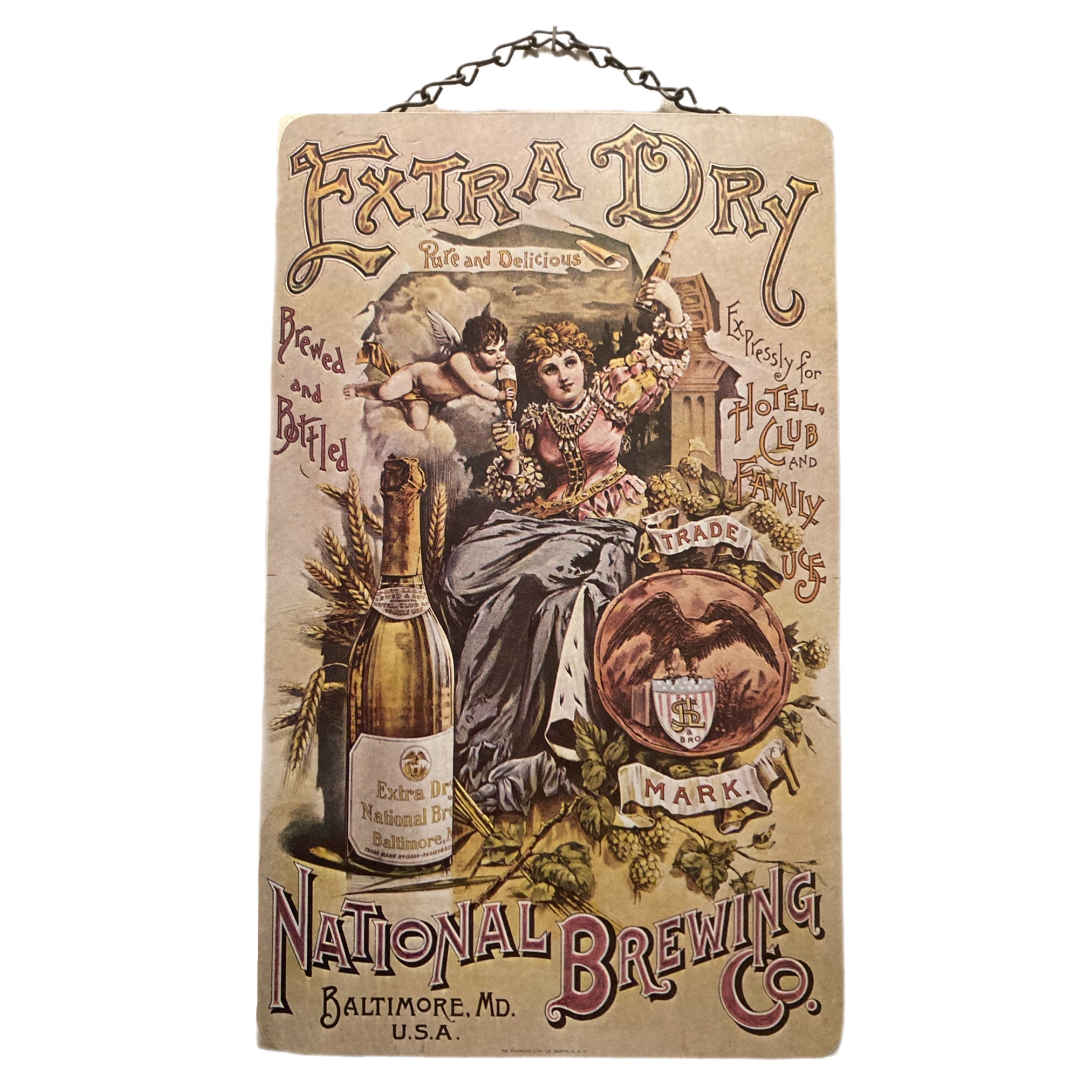 National Brewing Wall Sign