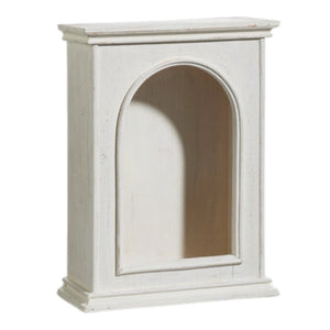 Mini White Wall Cabinet