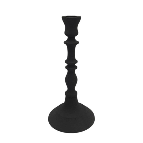 Assorted Black Taper Candle Holder, INDIVIDUALLY SOLD