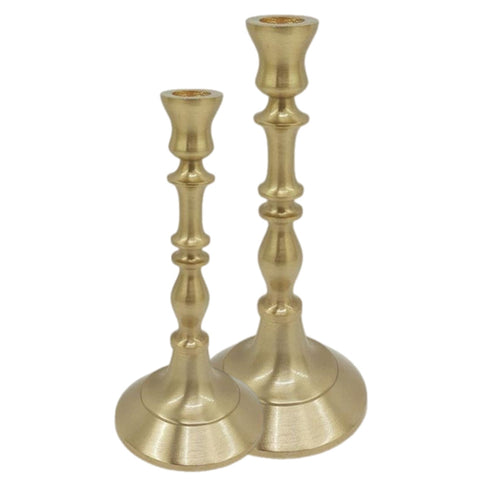 Assorted Brass Taper Candle Holder, INDIVIDUALLY SOLD