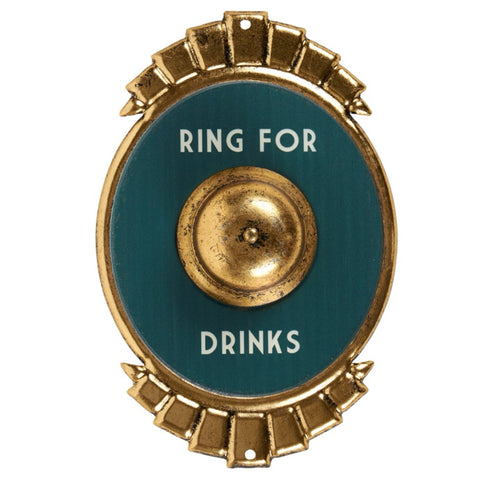 Ring For Drinks Wall Bell