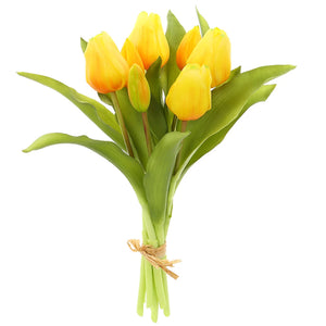 12" Yellow Tulip Bundle