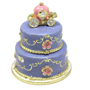 Purple Cake Trinket Box