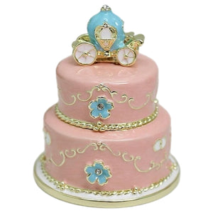 Pink Cake Trinket Box