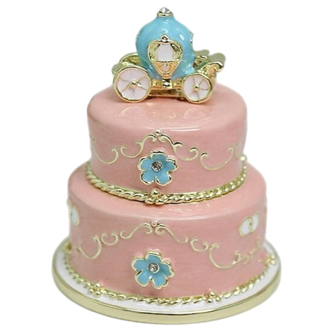 Pink Cake Trinket Box