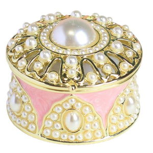 Pink Pearl Trinket Box
