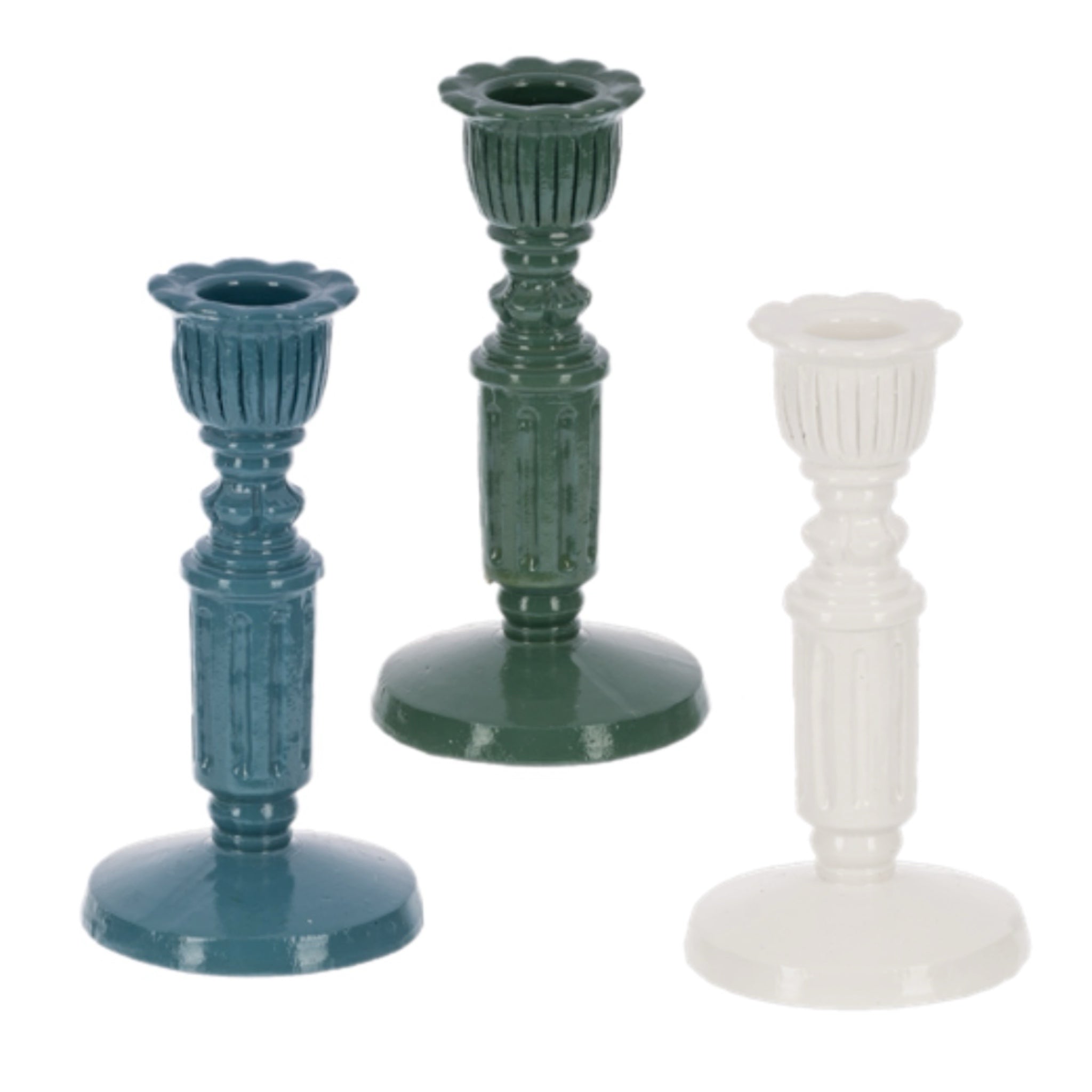 Assorted Flower Taper Candle Holder, INDIVIDUALLY SOLD