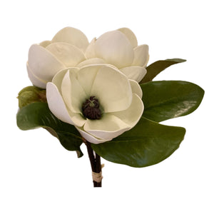 11" White Magnolia Bundle