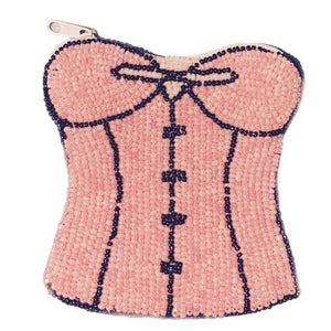 Corset Beaded Wallet