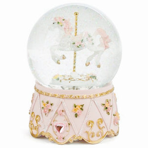 Carousel Horse Snowglobe