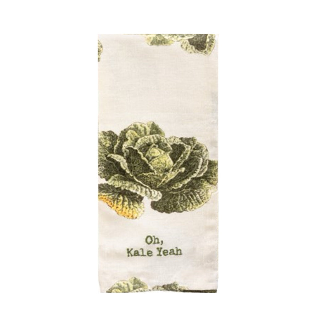 Kale Yeah Tea Towel