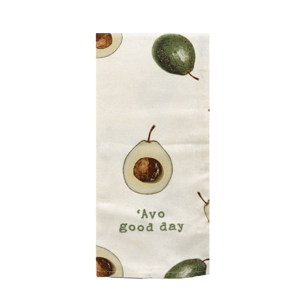 'Avo Good Day Tea Towel