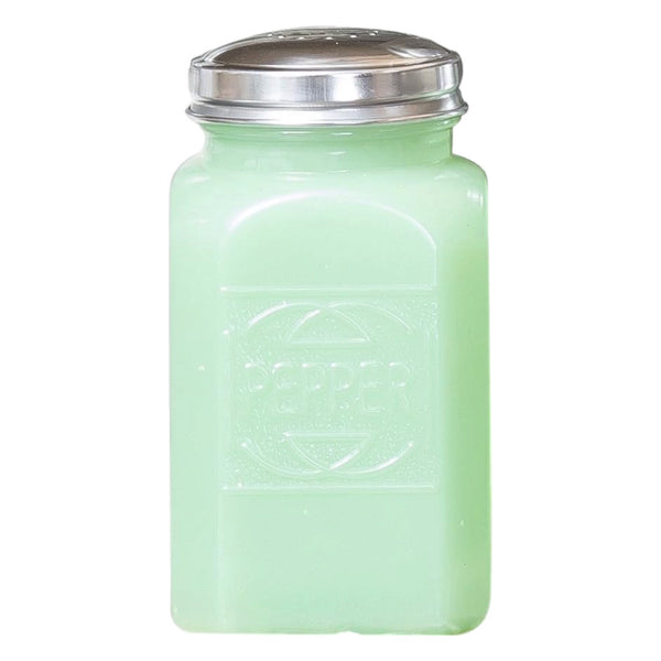 Retro Jadeite Style Pepper Shaker