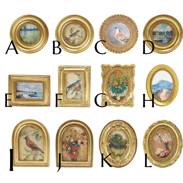 Assorted Framed Art Magnet, INDIVIDUALLY SOLD